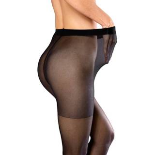 👉 Panty's zwart kunstvezels effen vrouwen per 2 stuks Harmony 4055709085007