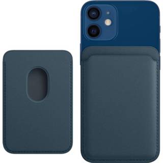 Portemonnee blauw active Wallet / Case Magnetische Kaarthouder geschikt voor iPhone 12 13 en MagSafe| Pasjeshouder - 8720256564966