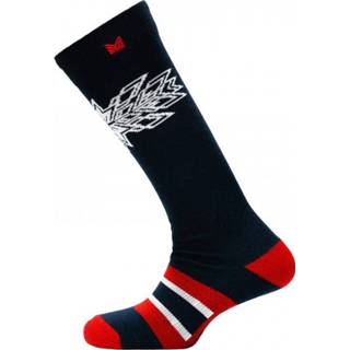 👉 Dale of Norway - Spirit Socks Knee - Merinosokken maat L/XL, zwart