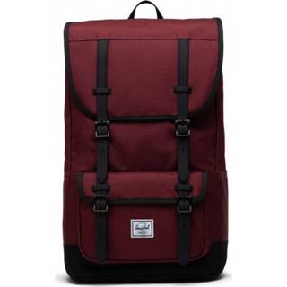 👉 Dagrugzak rood uniseks Herschel - Little America Pro 28 maat l, 828432552535