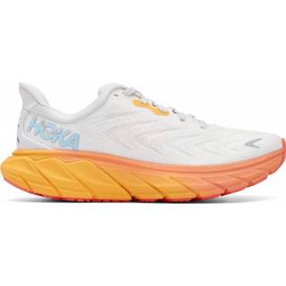 👉 Hoka - Women's Arahi 6 - Runningschoenen maat 10,5 - Wide, wit