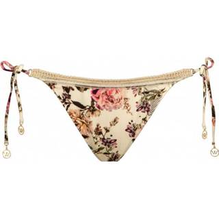 👉 Watercult - Women's Secret Garden Bikini Bottom 660 - Bikinibroekje maat 44, wit