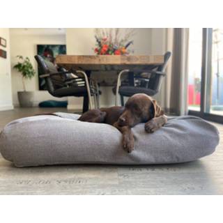 👉 Hondenbed grijs Dog's Companion® Tweed grey