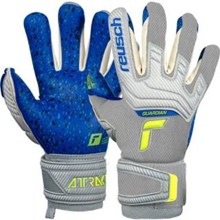 👉 Grijs junior gras Reusch Attrakt Fusion Finger Support Guardian