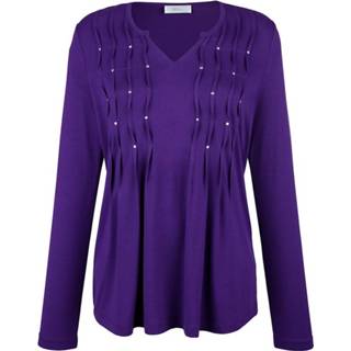 👉 Shirt met sierpailletten MONA Violet