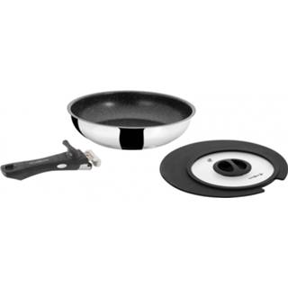 👉 Koekenpan grijs Brunner - Academy Pan Set maat Ø 22 cm, 8022068083544