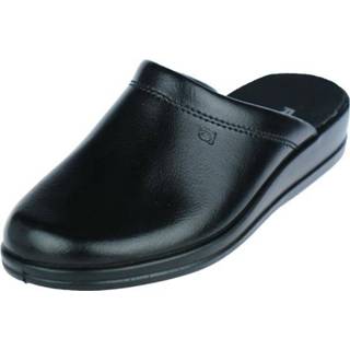 👉 Slippers leer mannen zwart Rohde Slipper 4045615458255