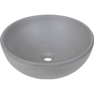 👉 Grijs Ben Opbouwkom Ø40 cm beton 8714176023467