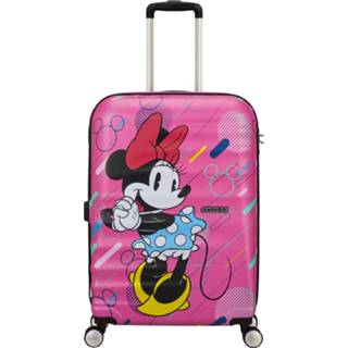 👉 Spinner ABS roze American Tourister Wavebreaker Disney 67 minnie future pop Harde Koffer 5400520168191