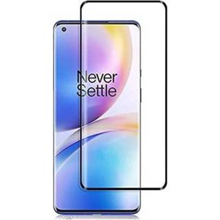 👉 Screenprotector zwart glas active OnePlus 8 - Full Cover Gehard 8719793081432