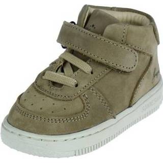 👉 Sneakers taupe nubuck jongensschoenen jongens verwisselbaar Shoesme Sneaker 8720353468518