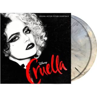 👉 Soundtrack zwart wit vinyl Various Artists - Cruella (Original Soundtrack) 2LP (Black & White)