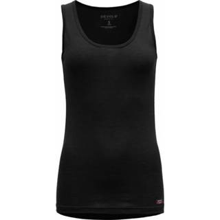 👉 Devold - Women's Breeze Merino 150 Tank - Merino-ondergoed maat L, zwart