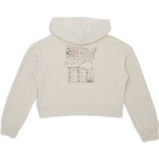 👉 Jurassic World Dinosaur Sightings Women's Cropped Hoodie - Ecru Marl - XXL - Ecru marl