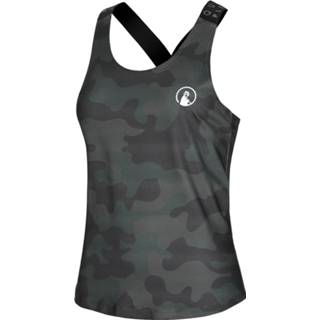 👉 Tanktop XXL kaki vrouwen Quiet Please AOP Camou Serve&Volley Dames 4058061078182