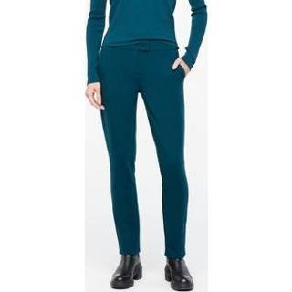👉 Broek elastaan vrouwen XS Peacock Blue Sylvie - jersey 5397189395382
