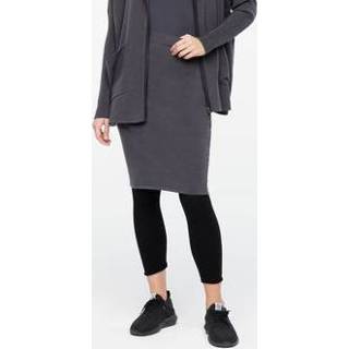 👉 Pencil polyamide vrouwen Dark Grey Knit skirt 5397189384393