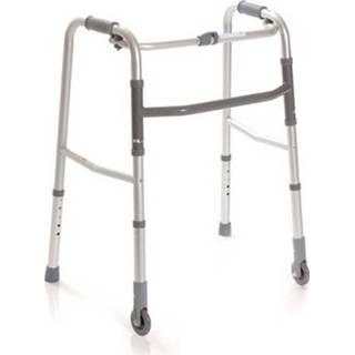 👉 Opvouwbaar looprek active Moretti met 2 vaste wielen en tips