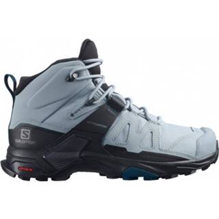👉 Salomon - Women's X Ultra 4 Mid Wide GTX - Wandelschoenen maat 8, grijs