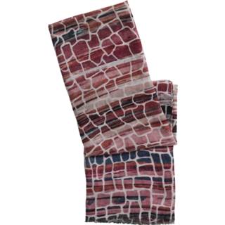 👉 Sjaal vrouwen met grafische print in maat