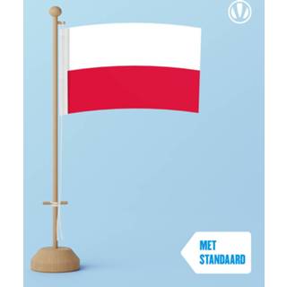 👉 Tafelvlag active Polen 10x15cm | met standaard 7424951946997