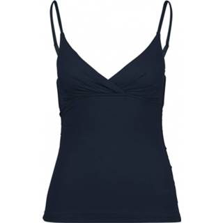 👉 Singlet 8 vrouwen blauw Seafolly - Women's Collective Wrap Front Tankini maat 8, 9349623113508