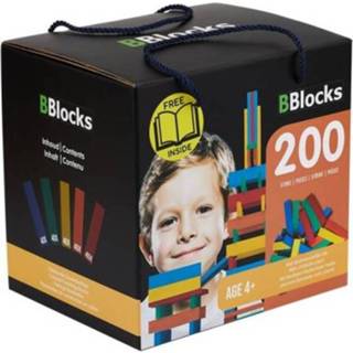👉 Bblock bouw Bblocks Kleur (200 stuks) 8718182370652