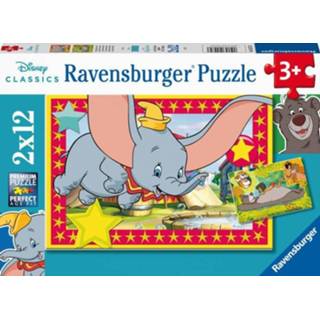 Puzzel disney kinderpuzzels Classics - Adventure is Calling (2 x 12 stukjes) 4005556055753