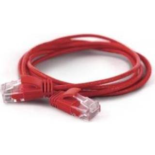 👉 Wantec Cat6a UTP 1m netwerkkabel Zwart U/UTP (UTP)