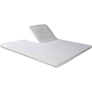 👉 Topmatras katoen wit Aeroplus Abbeville Topper: Splittopper, 200 x cm 8720039723115