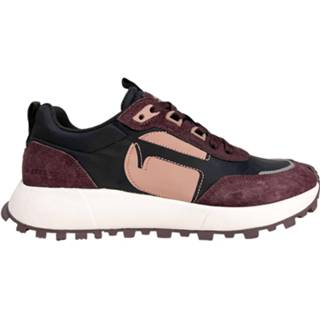 👉 Bordeaux rood suede vrouwen 40 G-Star THEQ RUN LGO NYL W 2211 004522 5460 -40 maat 8720656169273