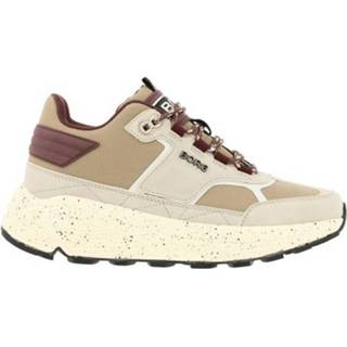 👉 Sneakers beige leer synthetisch vrouwen 39 Björn Borg R1300 MID BLK SPKI W 2610 2241 584721 / Wit-39 maat