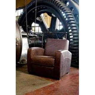 👉 Leren fauteuil bruin bruine leer kinderen kindly 427 bruin, leer, stoel 8719128974880