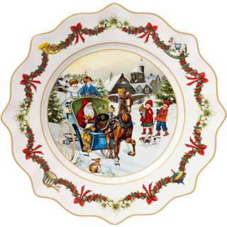 👉 Multicolor porselein unisex Merkkwaliteit van Villeroy Jaarbord Annual Christmas Edition 2022 & Boch 4003686419353