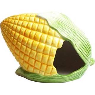 Knaagdierhuisje keramiek tin Happy pet hamster mais 11X11X14 CM