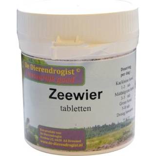 👉 Zeewiertablet voedingssupplementen hond pakket Dierendrogist zeewier tabletten 200 ST 3336662224988