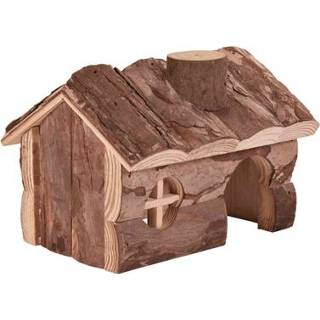 👉 Hout Trixie natural living huis hendrik 15X12X11 CM 4011905061719