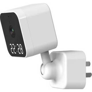 👉 Wallmount small Wall-Mount Digital Clock Camera 1080P Night Light Wireless Monitor Home Secret Invisible Cam Security Protect