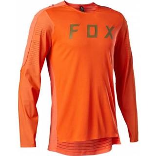 👉 Fietsshirt oranje m mannen FOX Racing - Flexair Pro L/S Jersey maat M, 191972651014