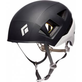 👉 Helm uniseks grijs zwart Black Diamond - Capitan Helmet MIPS Klimhelm maat M/L 58-63 cm, 793661485193
