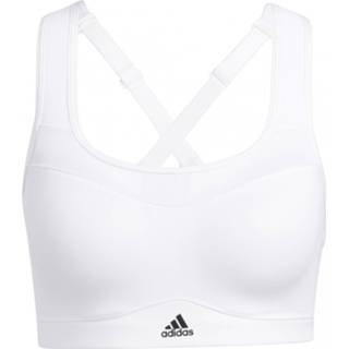 👉 Adidas - Women's Tlrdim High Support - Sportbeha maat L - Cup: A-C, wit