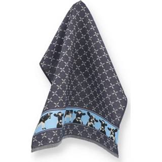 👉 Theedoek blauw donkerblauw Bunzlau Castle Cows 8719614004947