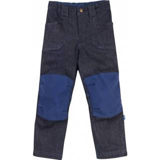 👉 Finkid - Kid's Kalle Thermo Denim - Winterbroek maat 140/150, blauw