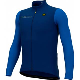 👉 Fiets shirt 5XL mannen blauw Alé - Solid Fondo 2.0 L/S Jersey Fietsshirt maat 5XL, 8055528444791