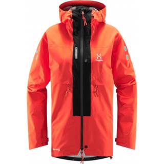 👉 Regenjas vrouwen XL rood Haglöfs - Women's L.I.M ZT Trek GTX Pro Jacket maat XL, 7318841471693