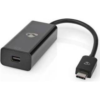 👉 DisplayPort USB-Adapter | USB 3.2 Gen 1 USB-C© Male Mini Female 0.2 m Rond Vernikkeld 5412810336142