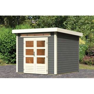 👉 Tuinhuisje Woodfeeling | Tuinhuis Kandern 3 Terragrijs 4010090829876