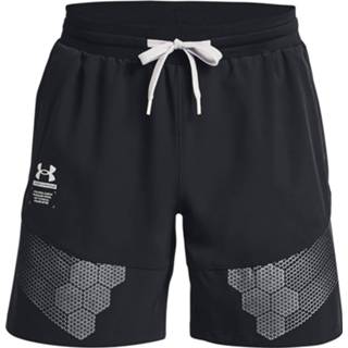 👉 Korte broek MD mannen zwart Under Armour Armourprint Woven Shorts - broeken