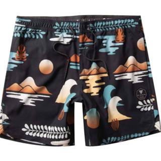 👉 Zwem broek zwart XL mannen Vissla - The Isle 17.5'' Ecolastic Zwembroek maat XL, 196171005682