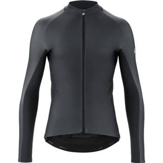 👉 ASSOS - Mille GT Spring Fall L/S Jersey - Fietsshirt maat L, zwart